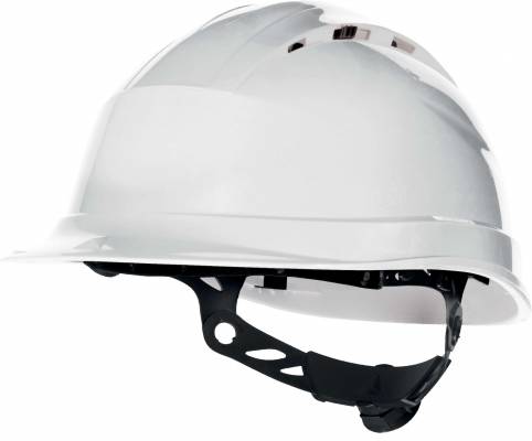 Casca de protectie ventilata, alba