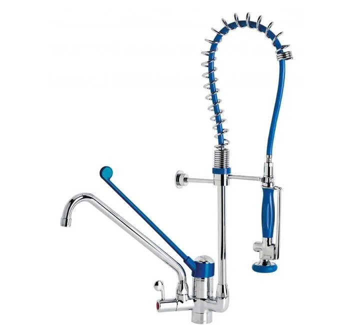 Baterie cu pre-clatire, mixer cu maner si maner medical