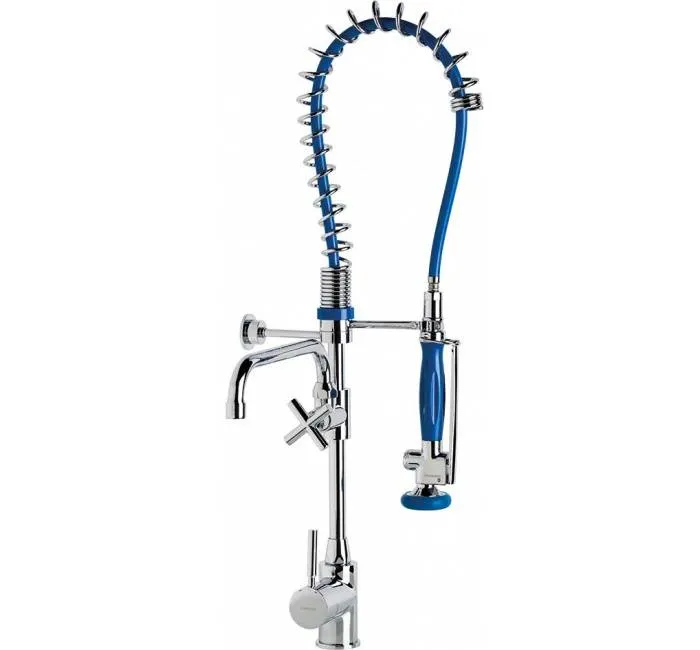Baterie cu pre-clatire, mixer cu maner si gat