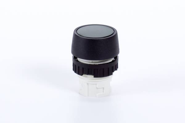 Buton distribuitoare pentru montaj in panou, buton push, verde