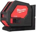 Nivela laser cu 2 planuri cu fascicul verde, cu baterii alcaline - Milwaukee CLL-C