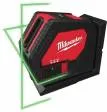 Nivela laser cu 2 planuri cu fascicul verde, cu baterii alcaline - Milwaukee CLL-C