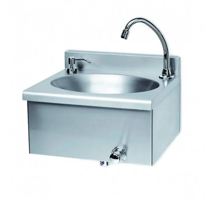 Chiuveta din inox, montare pe perete