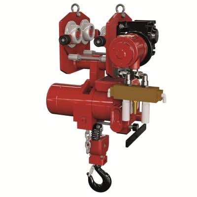 Combinatie palan pneumatic si troliu 1000 kg
