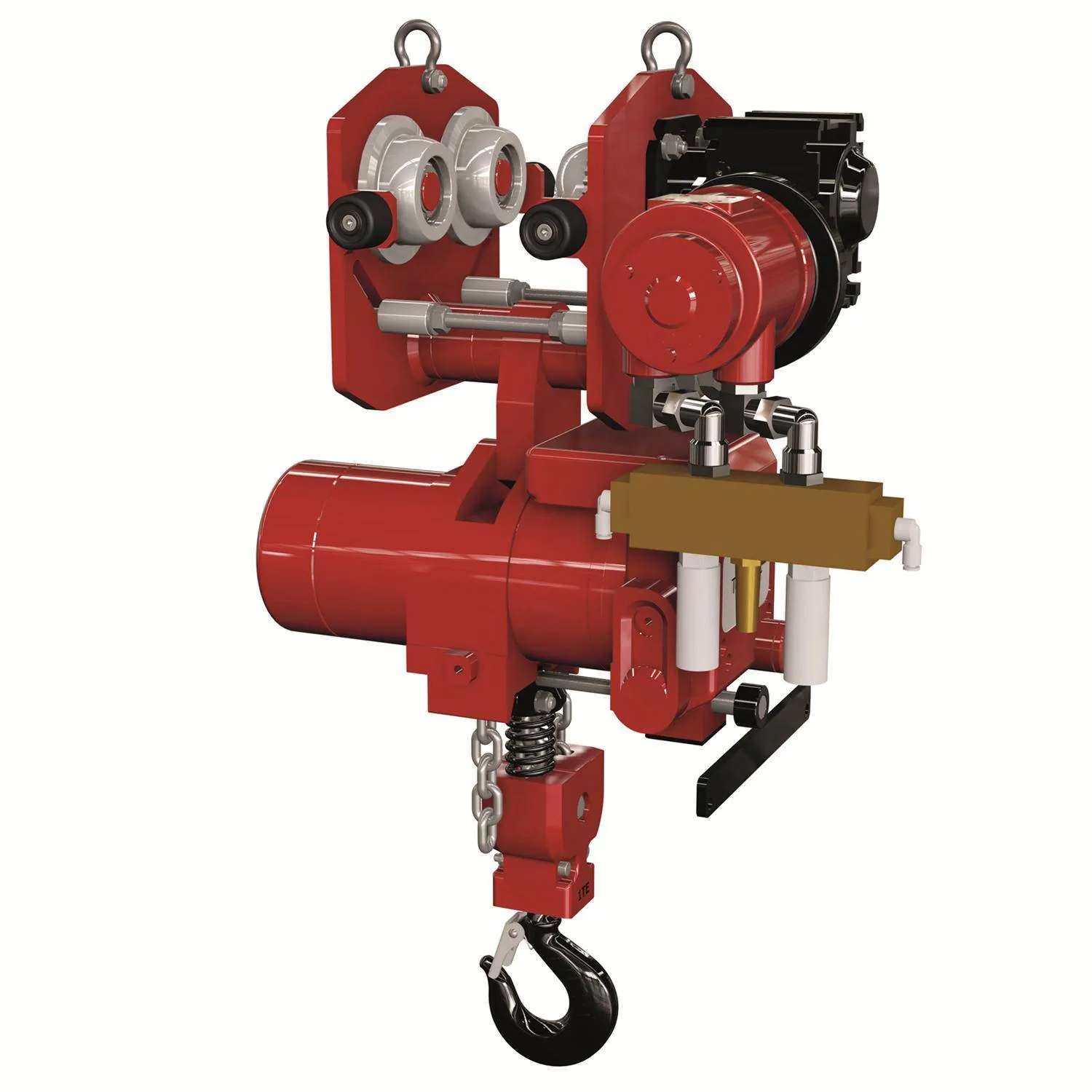 Combinatie palan pneumatic si troliu 1000 kg