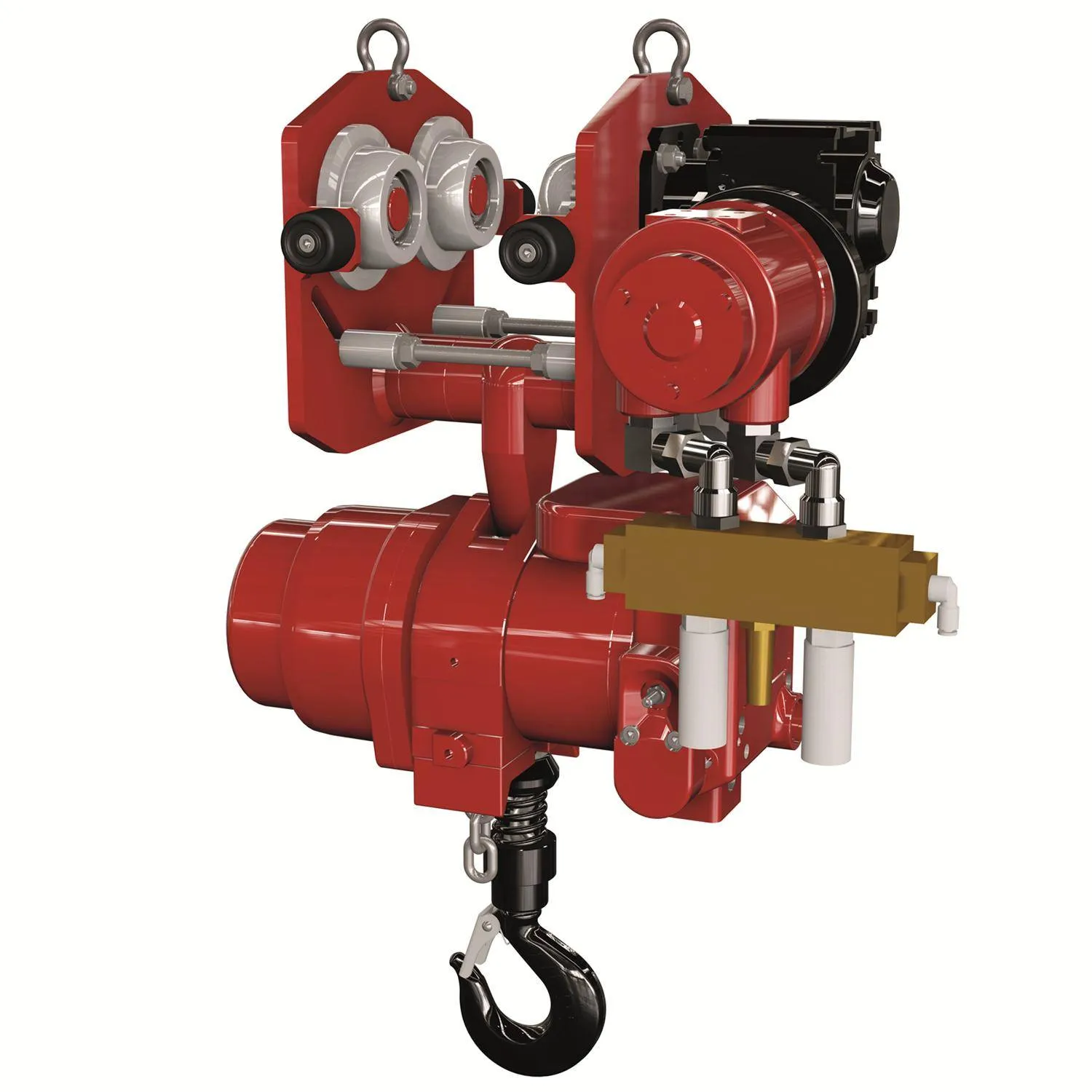 Combinatie palan pneumatic si troliu 1000 kg