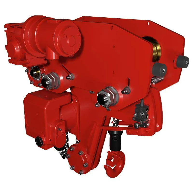 Combinatie palan pneumatic si troliu 1000 kg - compact