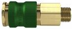 Cupla rapida mama ne-interschimbabila cu filet exterior G 1/4&QUOT;, verde, DN 7,8