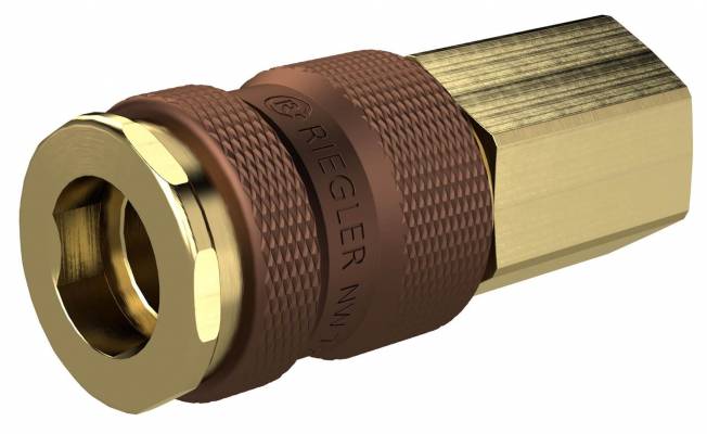 Cupla rapida mama ne-interschimbabila cu filet interior G 3/8&QUOT;, maro, DN 7,8