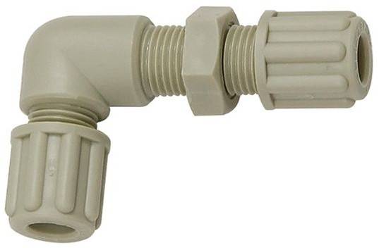 Cupla L panou push-on 12/9 mm - Polipropilena