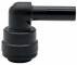Cupla L push-in cu adaptor, seria POM, 5 mm