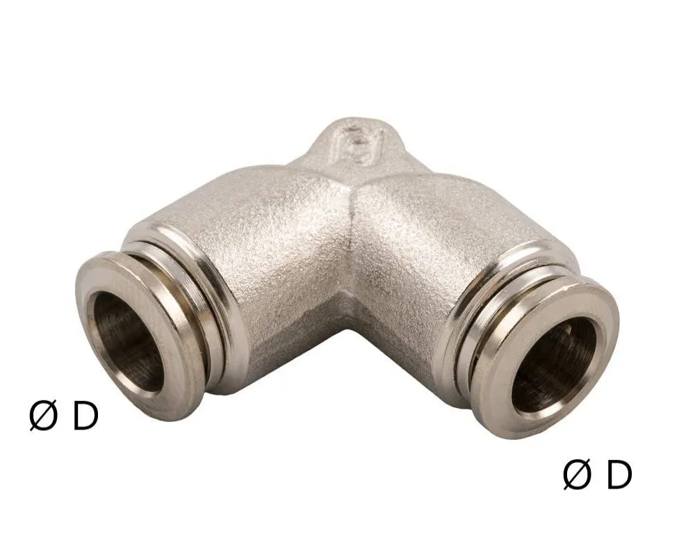 Cuple L push-in metalice