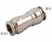 Cupla dreapta push-in metalica, 12 mm - 12 mm