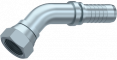 Cupla rotativa 45° cu filet interior G 3/8&QUOT; si O-ring, furtun DN 3/8&QUOT;, con 60°