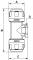 Cupla T push-on, filet interior, pentru teava