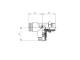 Cuple L-T push-in metalice cu filet exterior