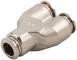 Cuple Y push-in metalice