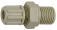 Cupla dreapta push-on 6/4 cu filet cilindric exterior G 1/2&QUOT; - Polipropilena
