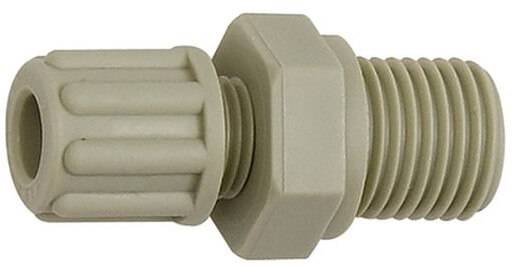 Cuple dreapte push-on cu filet cilindric exterior - Polipropilena
