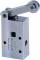 Distribuitor 3/2 actionare mecanica, cu rola - INOX