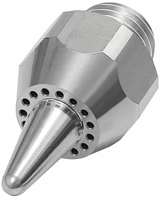 Duza de siguranta rotunda cu nivel redus de zgomot, filet exterior 1/2&QUOT; - 27 UNS, 41 mm, Ø exterior 13 mm