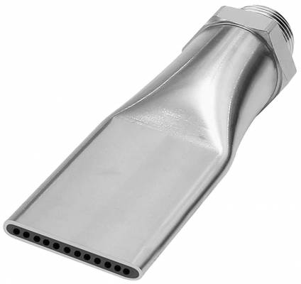 Duza de siguranta plata cu nivel redus de zgomot, filet exterior 1/2&QUOT; - 27 UNS, lungime 100 mm, latime 29 mm