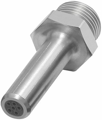 Duza de siguranta rotunda cu nivel redus de zgomot, filet exterior G 3/8&QUOT;, 50 mm, Ø exterior 10 mm