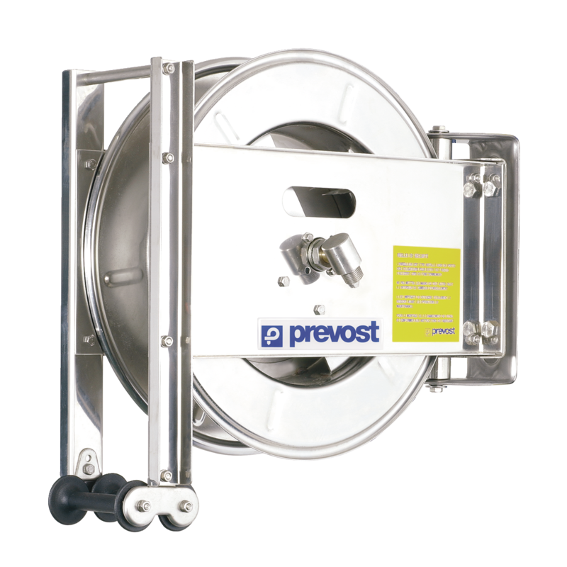 Derulator neechipat (fara furtun) - presiune mica - INOX