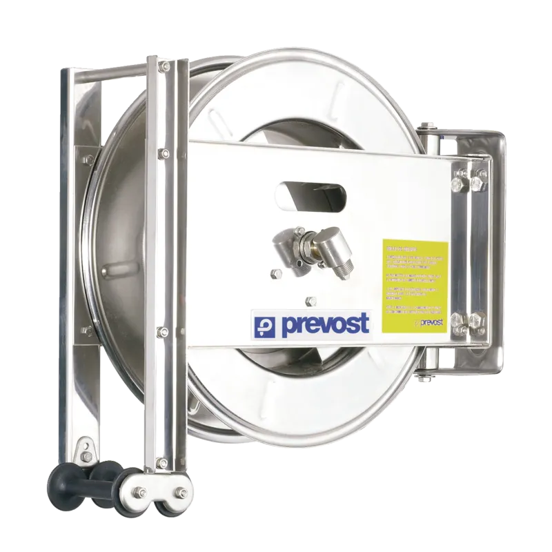 Derulator neechipat (fara furtun) - presiune mica - INOX