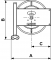 Derulator neechipat (fara furtun) - presiune ridicata - INOX