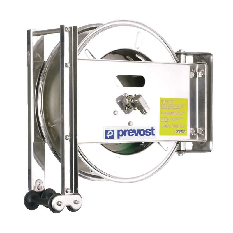 Derulator neechipat (fara furtun) - presiune ridicata - INOX