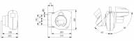 Derulator cu lampa Girolight - 12/24V Seria Classic Plus