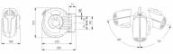 Derulator furtun aer - 15 m - 10 bar - Seria Compact