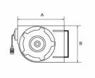 Derulator furtun aer comprimat, compact, PU, 8x12, G 1/4, 7 m
