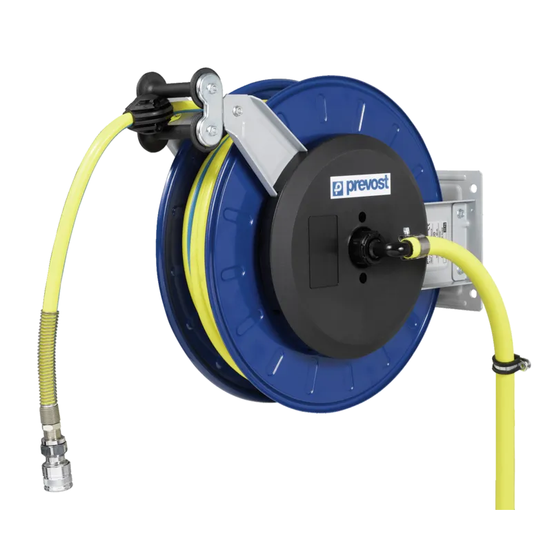 Derulator furtun aer - furtun PVC - otel - seria DVO