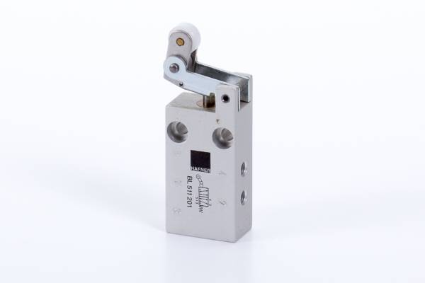 Distribuitor BL 5/2 - actionare mecanica, cu rola indexoare, M5