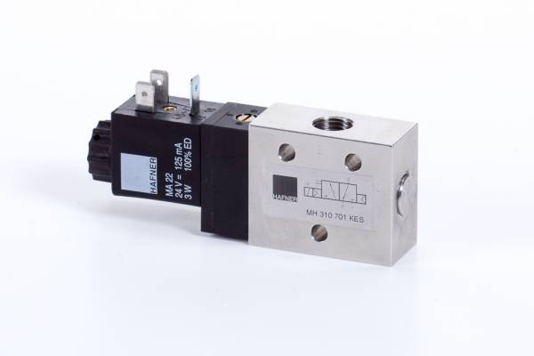 Distribuitor 3/2 electric, monostabil - INOX