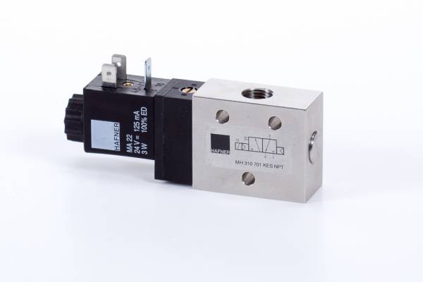 Distribuitor 3/2 electric, monostabil - INOX