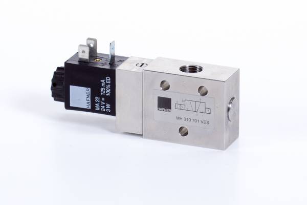 Distribuitor 3/2 electric, monostabil - INOX