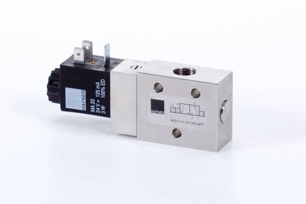 Distribuitor 3/2 electric, monostabil - INOX
