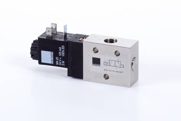 Distribuitor 3/2 electric, monostabil - INOX