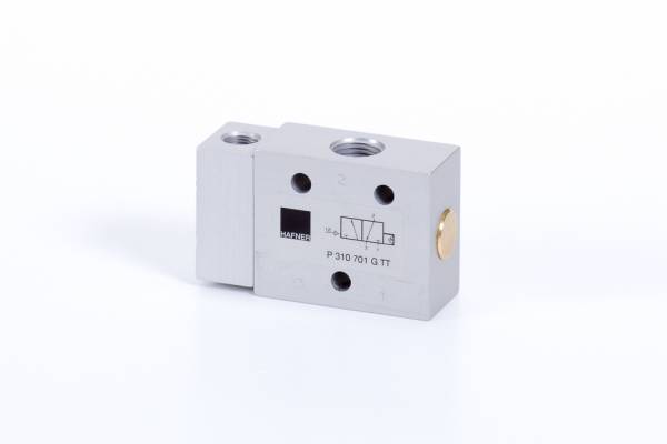 Distribuitor 3/2 actionare pneumatica - temperaturi scazute