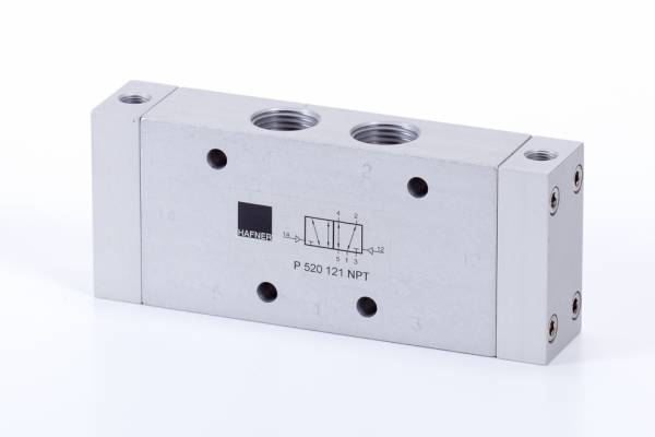 Distribuitor 5/2 actionare pneumatica - temperaturi scazute