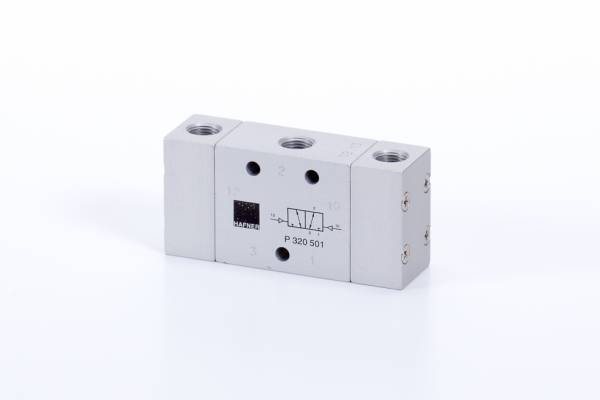 Distribuitor 3/2 bistabil - actionare pneumatica, G 1/8, 650 l/min