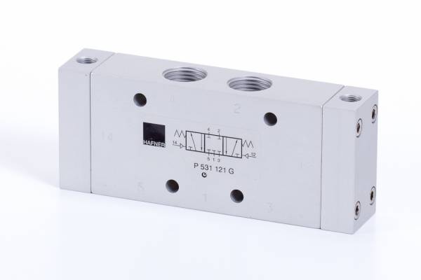 Distribuitor 5/3 - actionare pneumatica