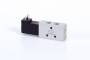 Distribuitor 5/2 electric, monostabil, montaj in linie tip MD