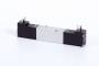 Distribuitor 5/2 electric, bistabil, montaj placa, tip MD, porturi placa