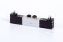 Distribuitor 5/2 electric, bistabil, montaj placa, tip MD, porturi distribuitor