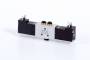 Distribuitor 5/3 electric, centru exhaustat, tip MD