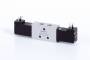 Distribuitor 5/3 electric, centru exhaustat, tip MD
